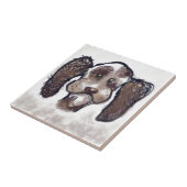 Spaniel Fliese (Seite)