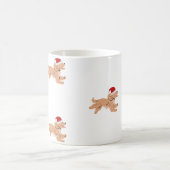 Spaniel-Hund-Weihnachts-Tasse  Kaffeetasse (Mittel)