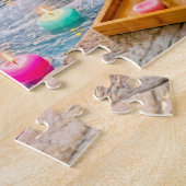 Spaniel im Wellness-Pool Puzzle (Seite)