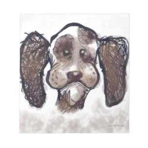 Spaniel Notizblock