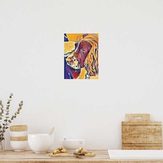 SPANIEL Poster (Küche)
