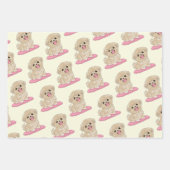 Spaniel Puppy  Geschenkpapier Set (Vorderseite 2)