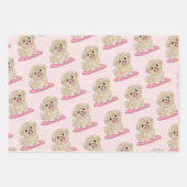 Spaniel Puppy  Geschenkpapier Set (Vorderseite)