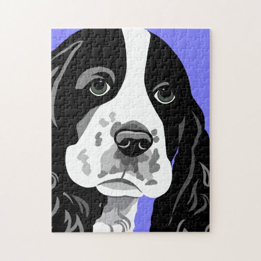 Spaniel Puzzle (Vertikal)