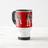 Spaniel-Reise-Tasse Reisebecher (Vorderseite Links)