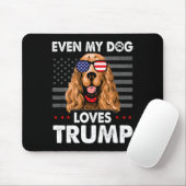 Spaniel sogar mein Hund Lieben Trump Funny Mousepad (Mit Mouse)