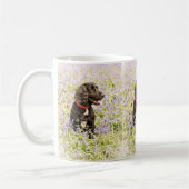 Spaniel-Tasse Kaffeetasse (Links)