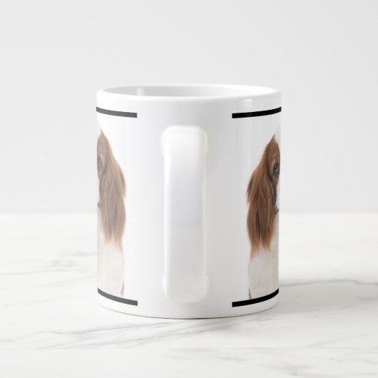 Spaniel Vater Jumbo Tasse (Rückseite)