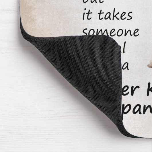 Spaniel Vater Mousepad (Ecke)