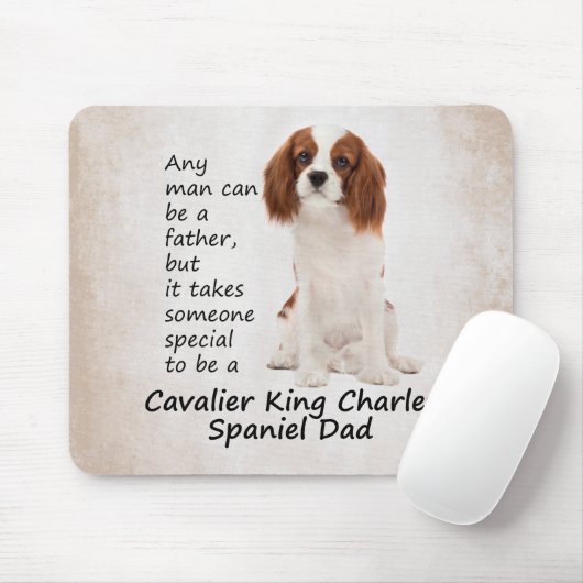 Spaniel Vater Mousepad (Mit Mouse)