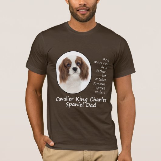 Spaniel Vater T - Shirt (Vorderseite)