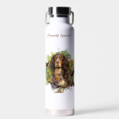 Spaniel von Picardie  Trinkflasche (Vorne)