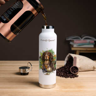 Spaniel von Picardie  Trinkflasche