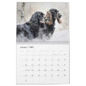 Spaniels 2026 kalender (Jan 2027)