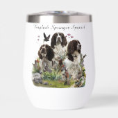 Spaniels "English Springer", Art (Vorderseite)