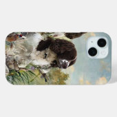 Spaniels "English Springer", Art Case-Mate iPhone Hülle (Rückseite (Horizontal))