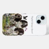Spaniels "English Springer", Art Case-Mate iPhone Hülle (Rückseite (Horizontal))