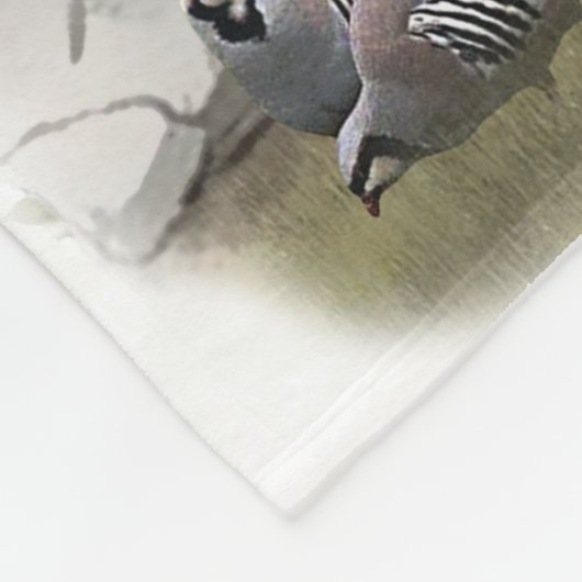 Spaniels "English Springer", Art Fleecedecke (Ecke)