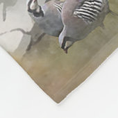 Spaniels "English Springer", Art Fleecedecke (Ecke)