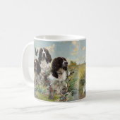 Spaniels "English Springer", Art Kaffeetasse (Vorderseite Links)