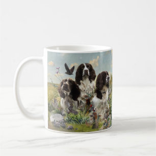 Spaniels "English Springer", Art Kaffeetasse
