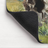 Spaniels "English Springer", Art Mousepad (Ecke)
