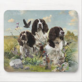 Spaniels "English Springer", Art Mousepad (Vorne)