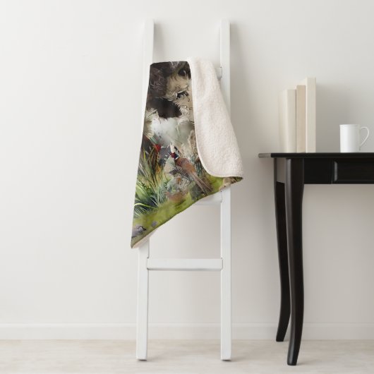 Spaniels "English Springer", Art Sherpadecke (Beispiel)