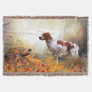Spaniels in der Bretagne, Vogeljagd Decke