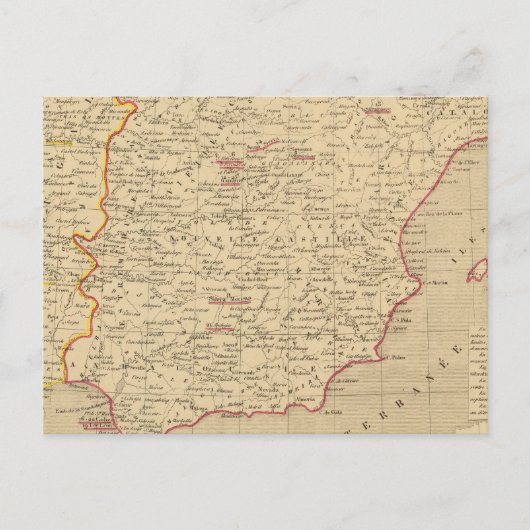 Spanien 1640 a 1840 postkarte (Vorderseite)