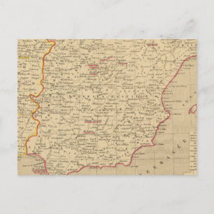 Spanien 1640 a 1840 postkarte