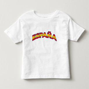 Spanien 1 kleinkind t-shirt