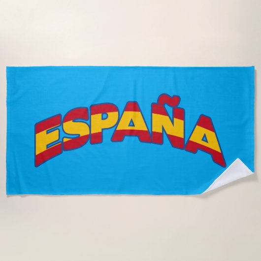 Spanien 1 strandtuch (Vorderseite)