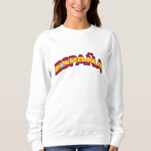 Spanien 1 sweatshirt (Vorderseite)