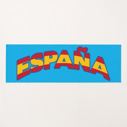 Spanien 1 yogamatte (Vorderseite (Horizontal))