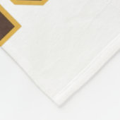 Spanien 2026 Fußball-Design Fleecedecke (Ecke)