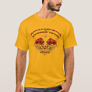 Spanien 2026 Weltmeister Fußball Stiere La Roja T-Shirt