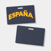 Spanien 5 ausweis (Vorder- & Rückseite)