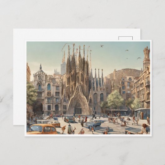 Spanien (5) postkarte (Vorne/Hinten)