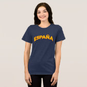 Spanien 5 Tri-Blend shirt (Vorderseite voll)