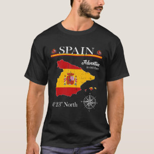 Spanien Abenteuer ist da draußen España spanische T-Shirt