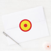 Spanien Air Force Roundel Runder Aufkleber (Umschlag)