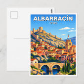 Spanien Albarracín Postkarte (Vorne/Hinten)