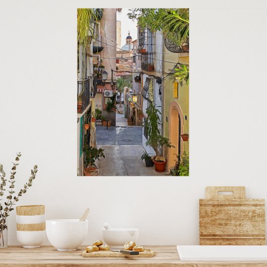 Spanien. Alicante. #15. Poster (Küche)