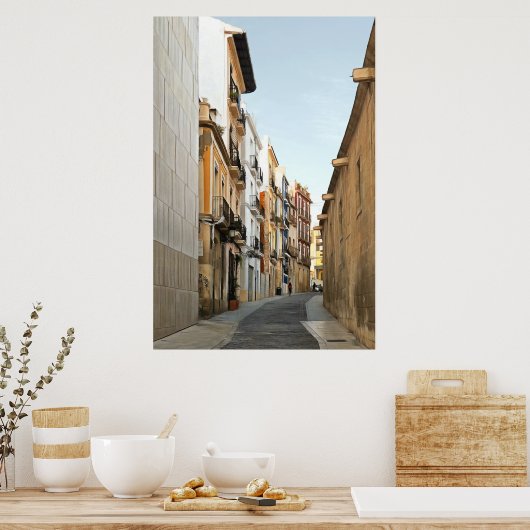 Spanien. Alicante. #9. Poster (Küche)