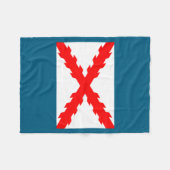 Spanien Alte Flagge Neue Spanische Grafik Kunst Fleecedecke (Vorderseite (Horizontal))