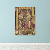 Spanien anerkennt die Vorzenschaft Frankreichs Leinwanddruck (Insitu (Holzboden))