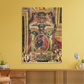 Spanien anerkennt die Vorzenschaft Frankreichs Leinwanddruck (Insitu (Wohnzimmer))