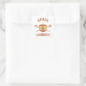 Spanien-Antik Quadratischer Aufkleber (Tasche)
