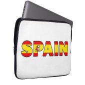 Spanien Ärmel Laptopschutzhülle (Vorne Rechts)